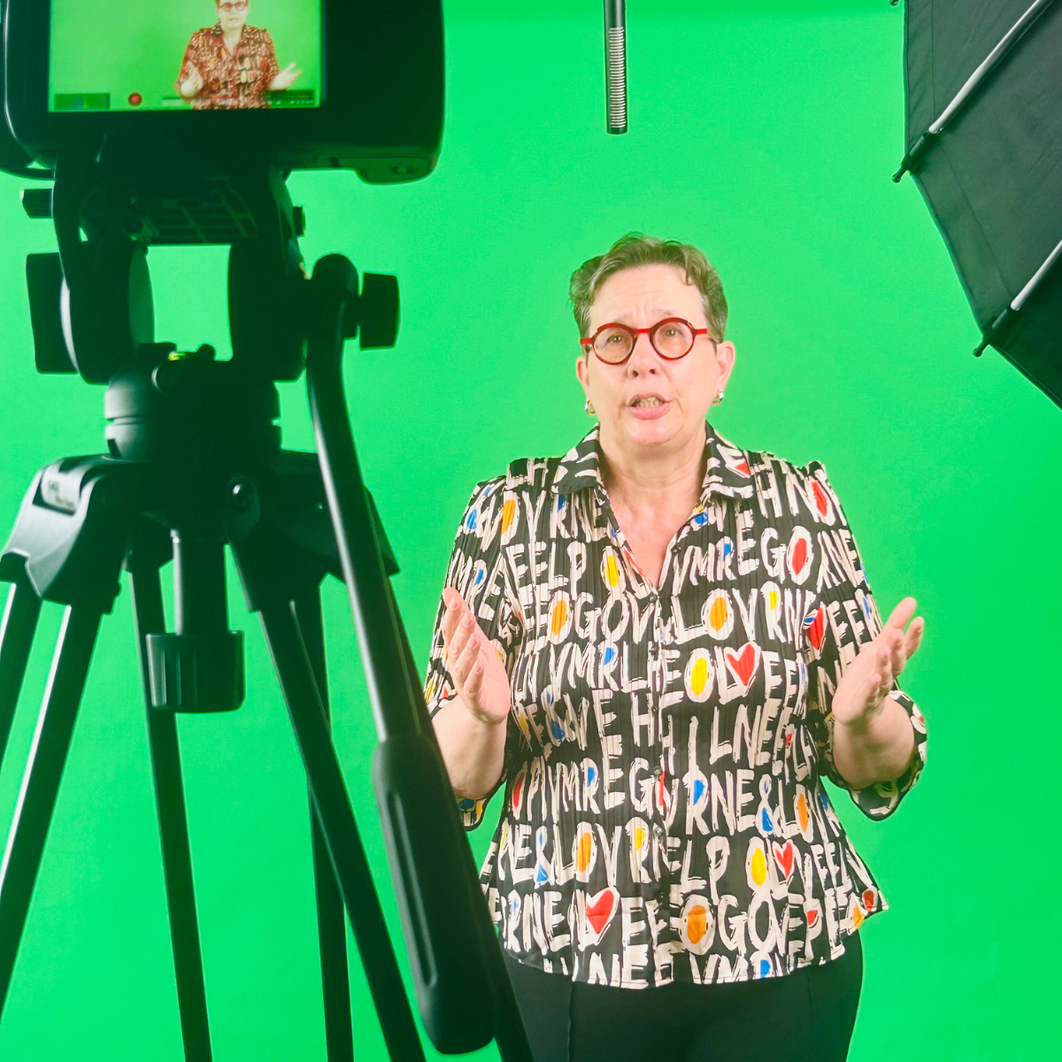 Green screen studio 1